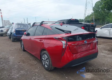 2018 Toyota Prius Four from USA, damaged, VIN JTDKARFUXJ3062896